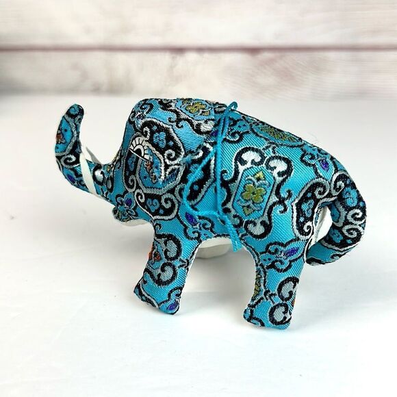 Two Fabric Stuffed Animals Christmas Ornaments - Picture 5 of 11